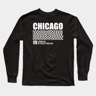 chicago urban streetwear Long Sleeve T-Shirt